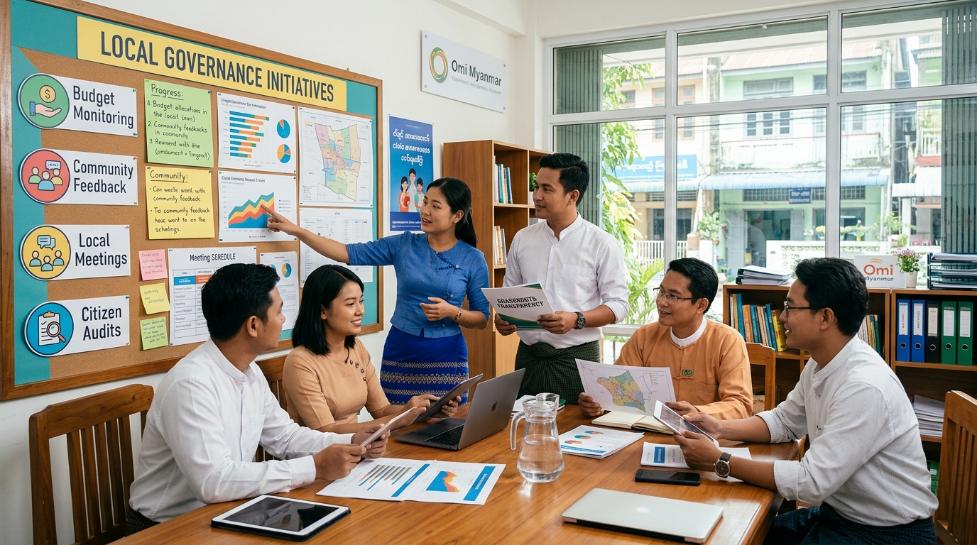 5 Grassroots Transparency Initiatives Reshaping Local Governance in Myanmar
