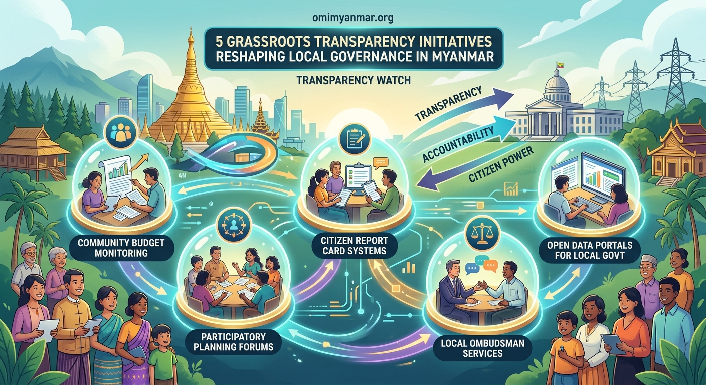 5 Grassroots Transparency Initiatives Reshaping Local Governance in Myanmar — 2