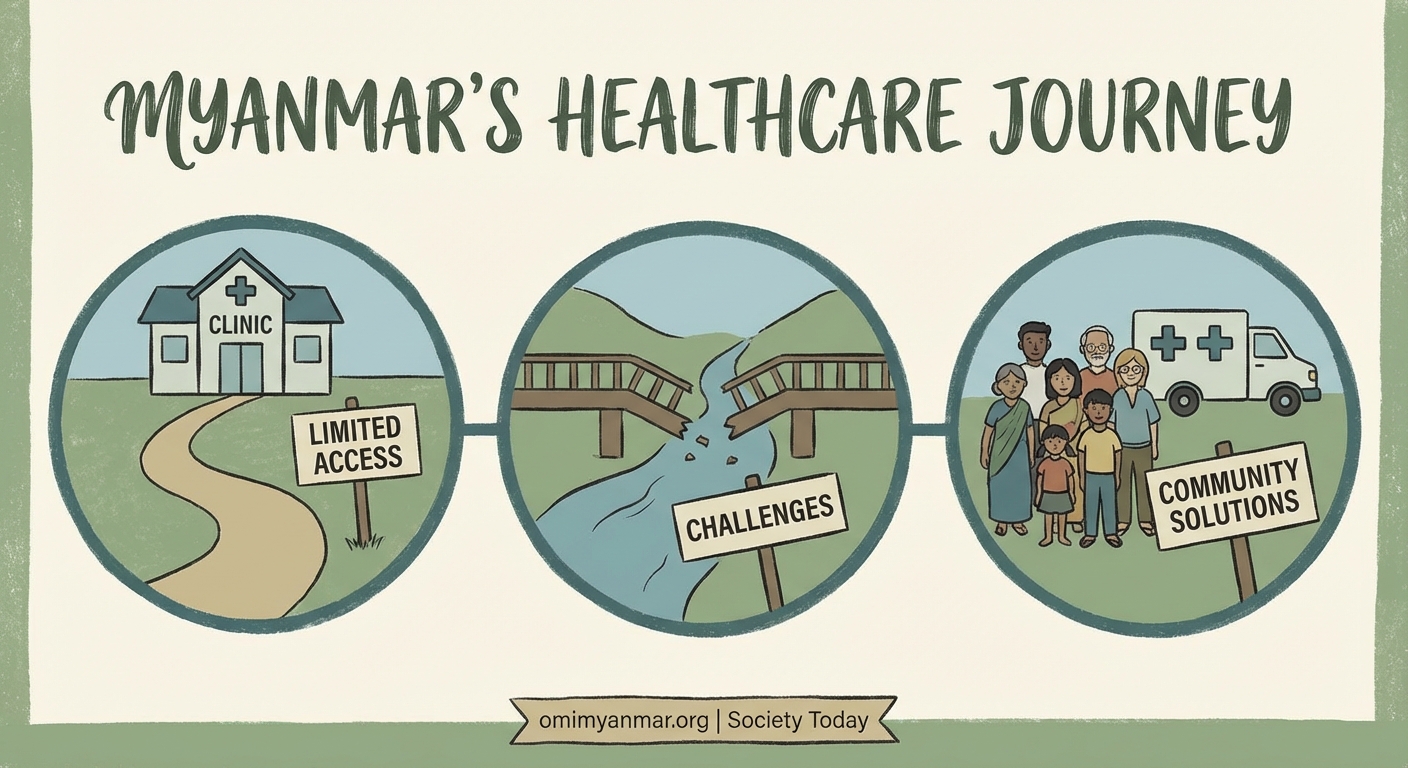 Understanding Myanmar's Healthcare System: Access, Challenges, and Community Solutions - Illustration 2