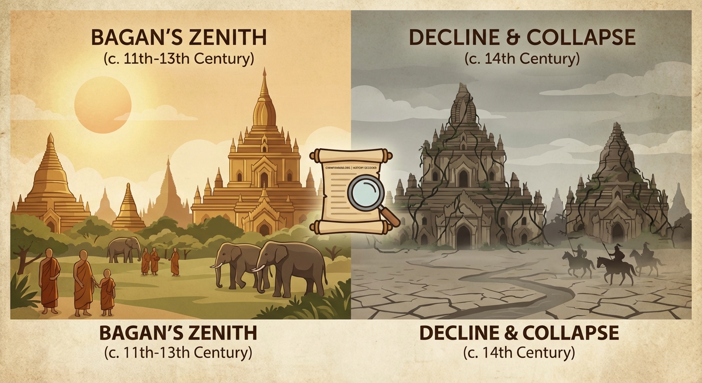 The Fall of Bagan: What Really Caused the Collapse of Myanmar's Greatest Empire - Illustration 2