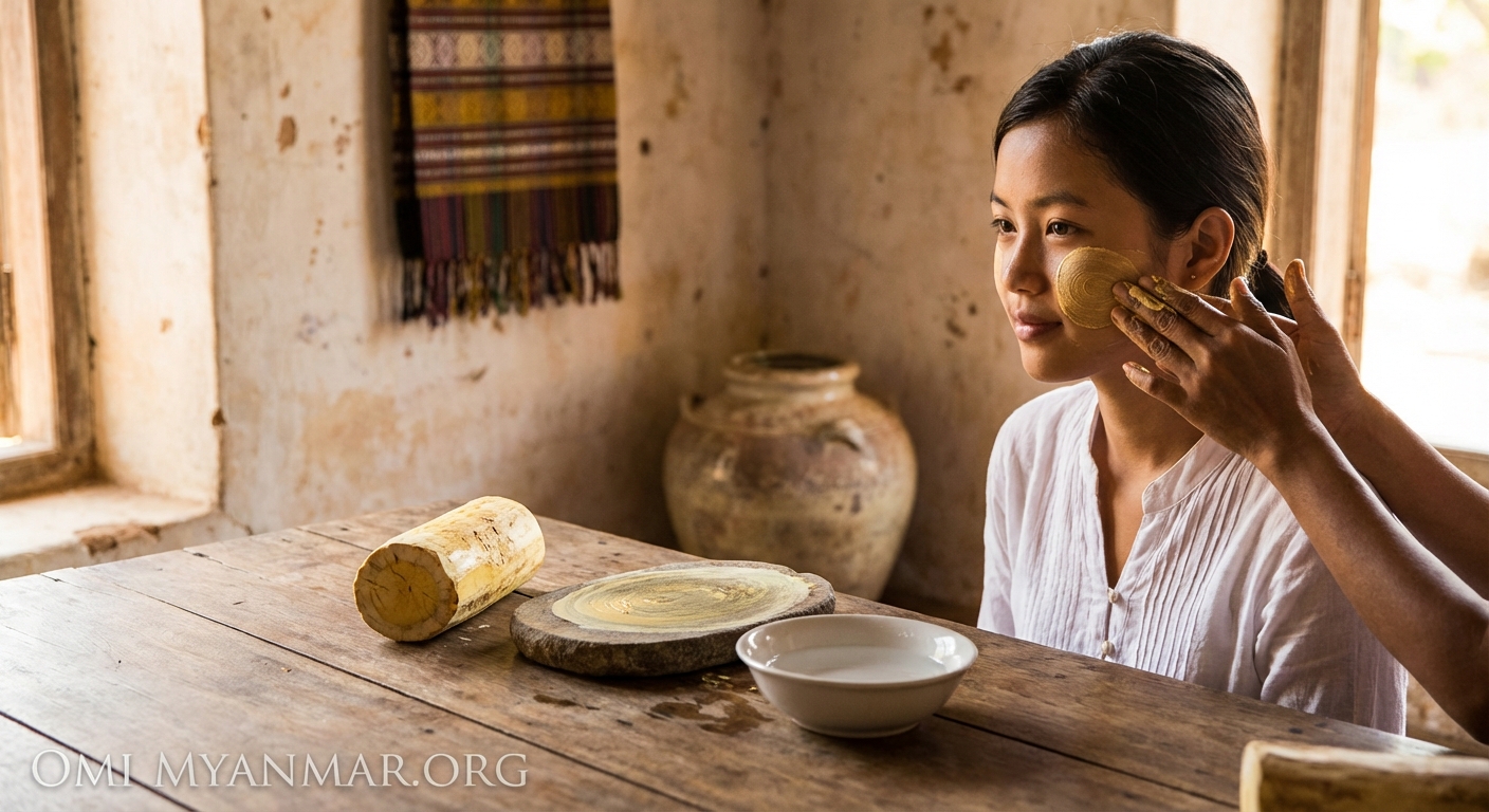 Why Thanaka Paste Remains Myanmar's Most Beloved Beauty Secret After 2,000 Years - Illustration 2