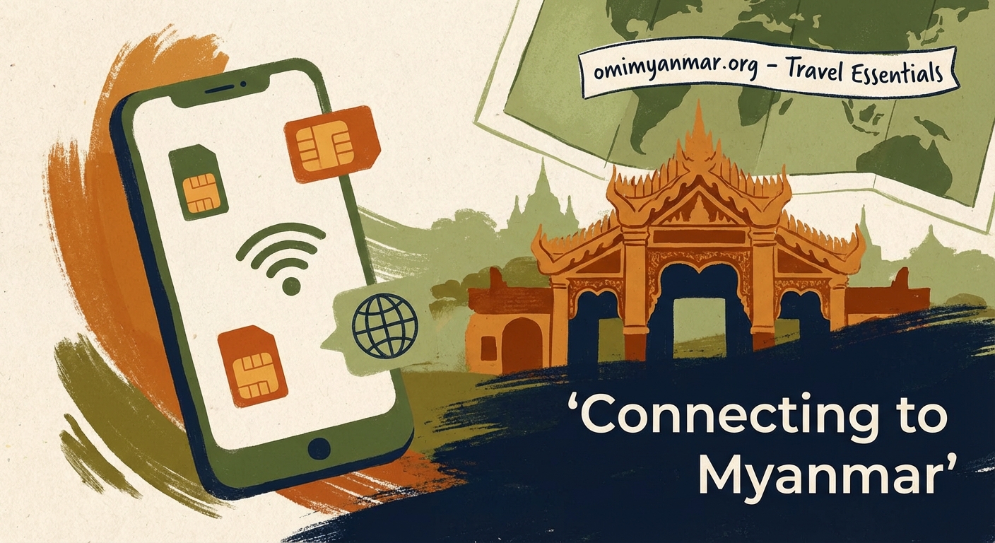 Connecting to Myanmar: SIM Cards, Internet Access, and Staying Online While Traveling - Illustration 1