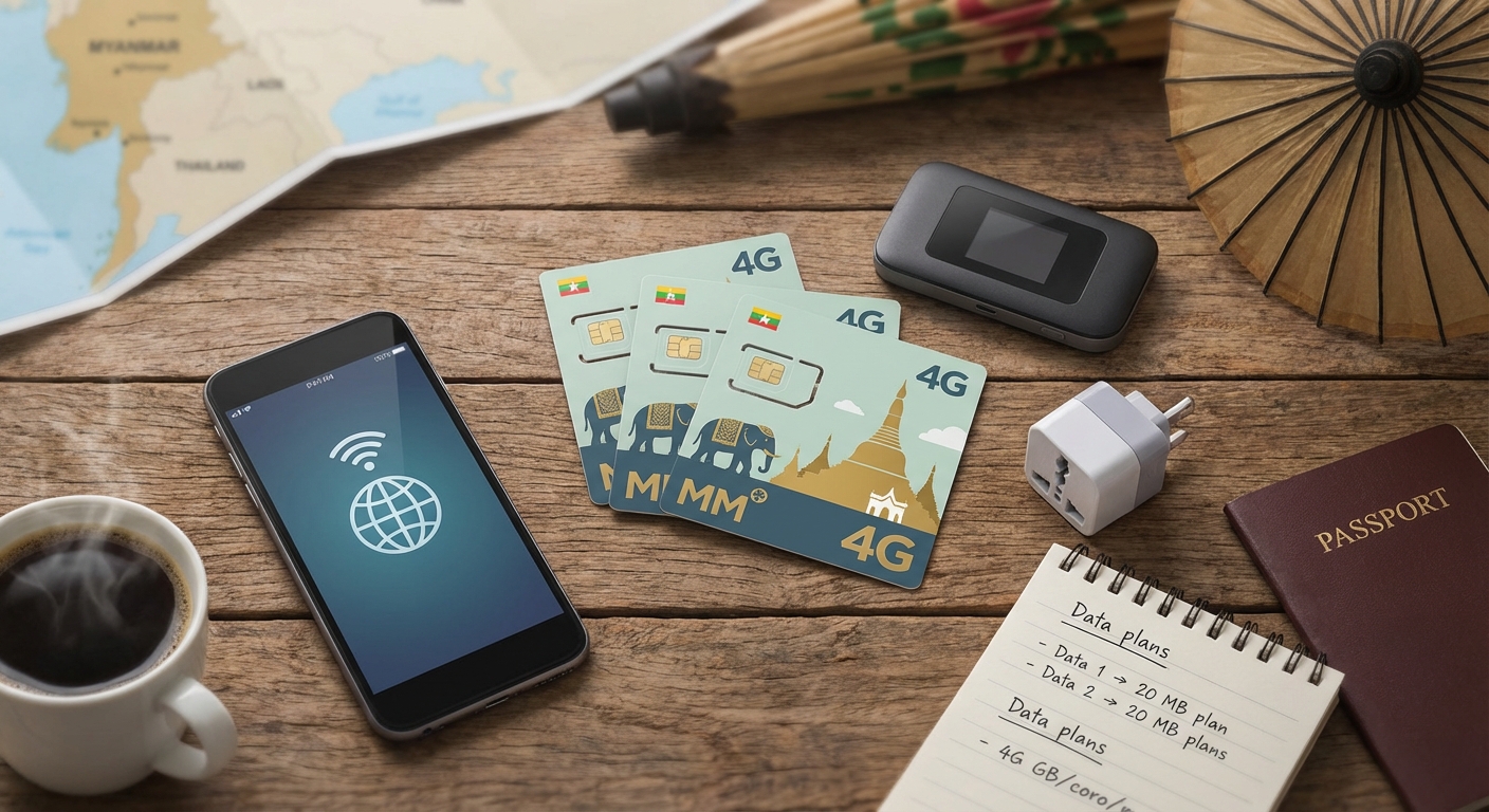 Connecting to Myanmar: SIM Cards, Internet Access, and Staying Online While Traveling