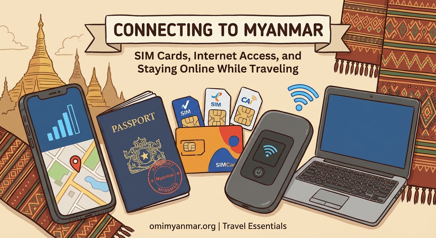 Connecting to Myanmar: SIM Cards, Internet Access, and Staying Online While Traveling — 2