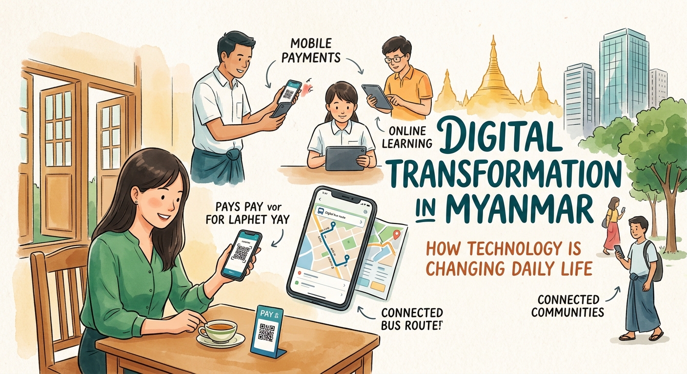 Digital Transformation in Myanmar: How Technology is Changing Daily Life — 2