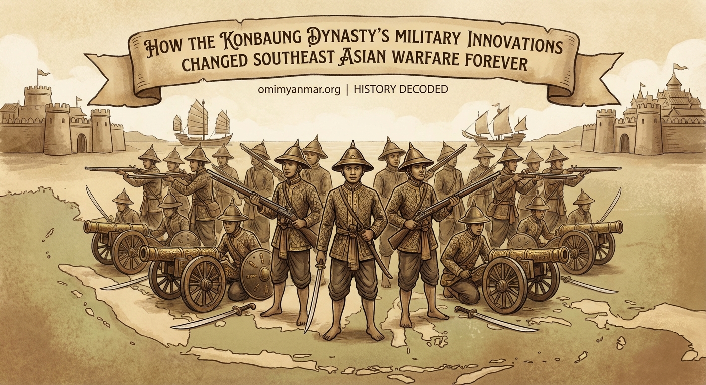How the Konbaung Dynasty's Military Innovations Changed Southeast Asian Warfare Forever — 1