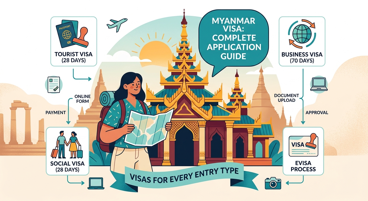 How to Get Your Myanmar Visa: Complete Application Guide for Every Entry Type — 1