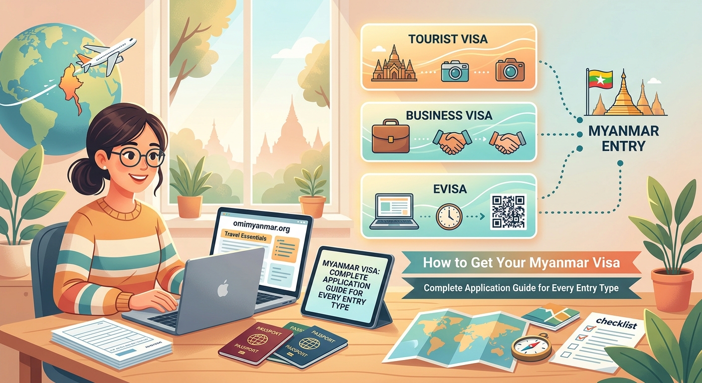 How to Get Your Myanmar Visa: Complete Application Guide for Every Entry Type — 2