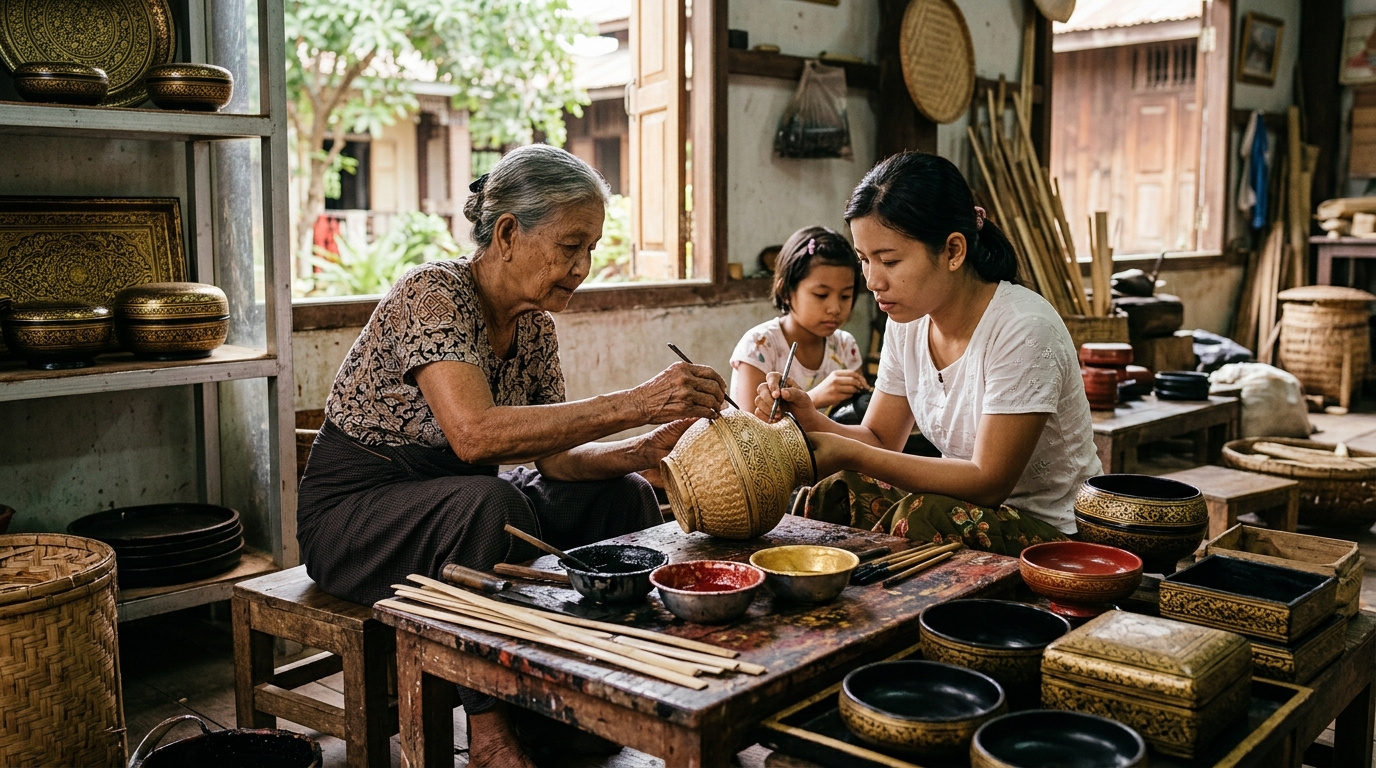 Myanmar's Endangered Crafts: Master Artisans Fighting to Preserve Ancient Techniques