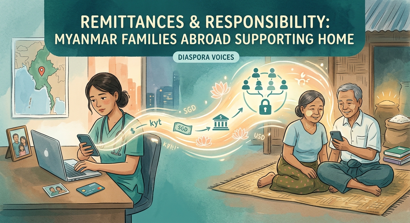 Remittances and Responsibility: What Myanmar Families Abroad Face When Supporting Relatives Back Home — 1