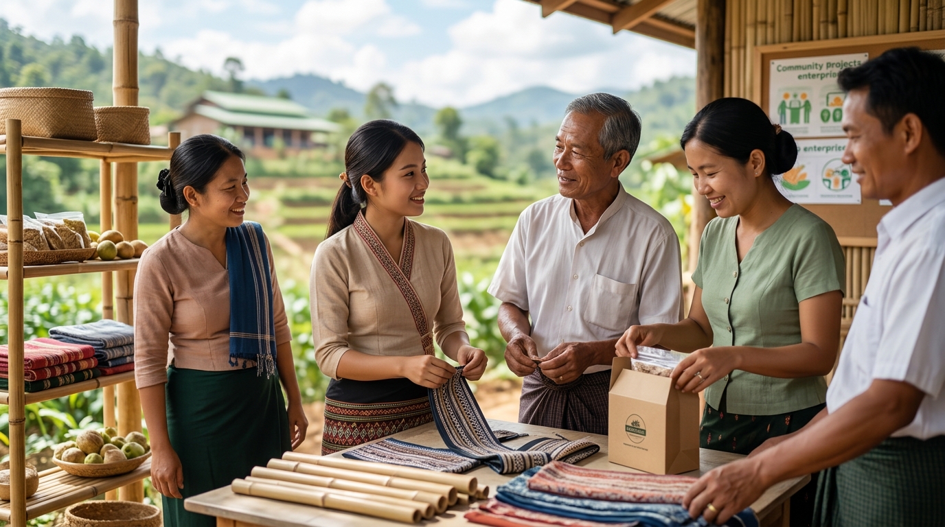The Rise of Social Enterprises: How Myanmar Communities Are Building Economic Resilience