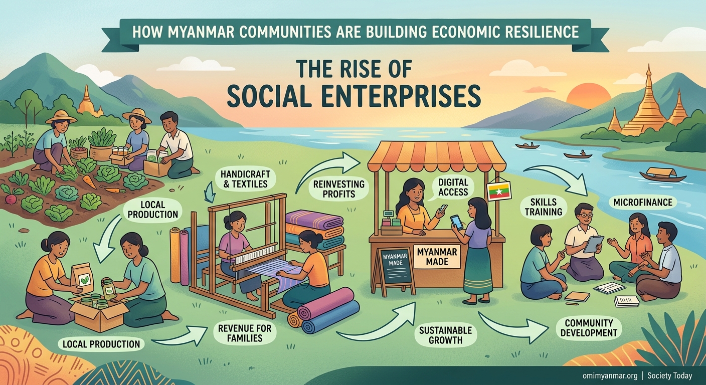The Rise of Social Enterprises: How Myanmar Communities Are Building Economic Resilience — 1