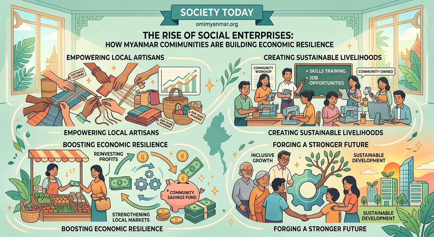 The Rise of Social Enterprises: How Myanmar Communities Are Building Economic Resilience — 2