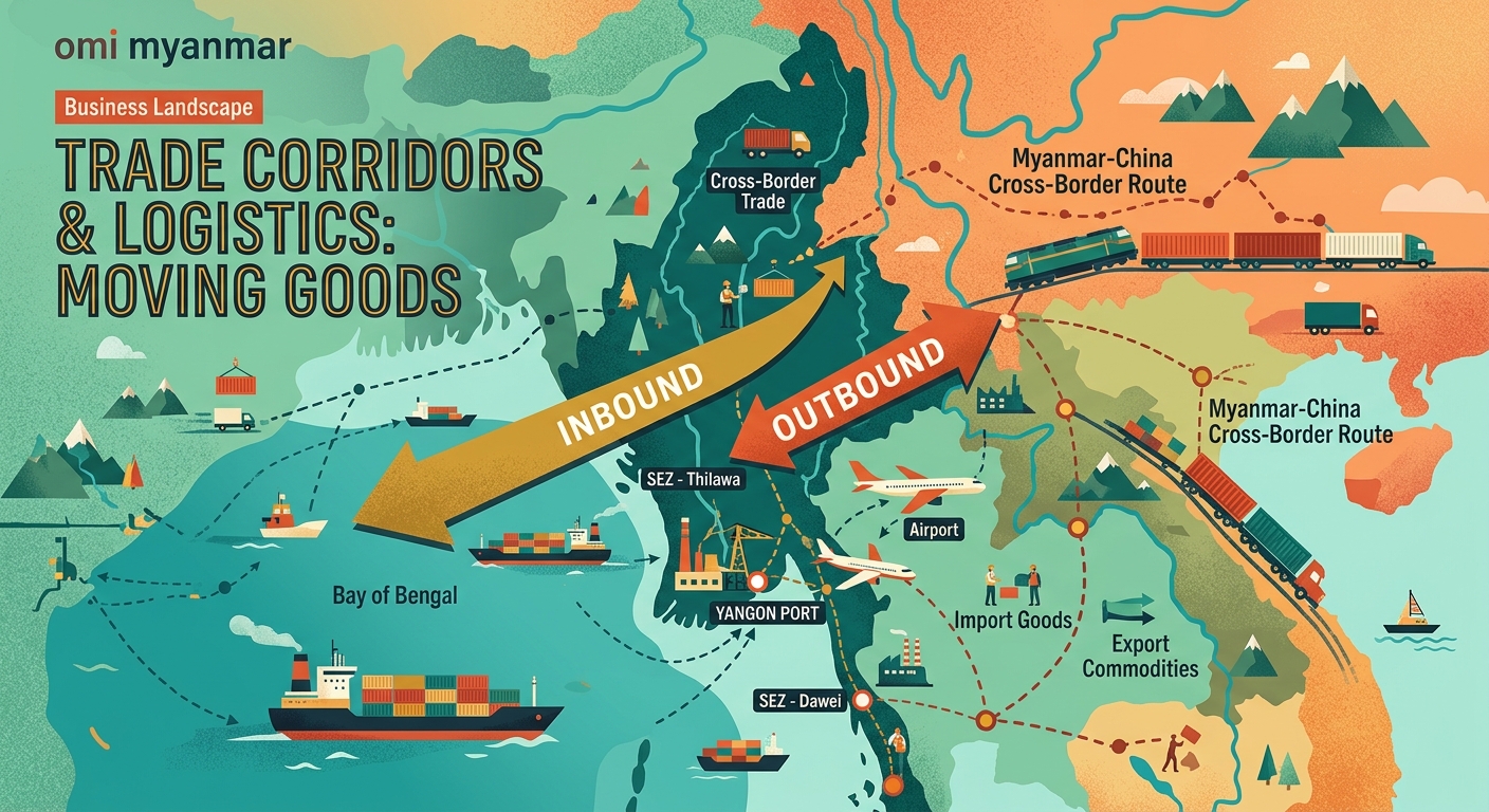 Trade Corridors and Logistics: Moving Goods In and Out of Myanmar — 2