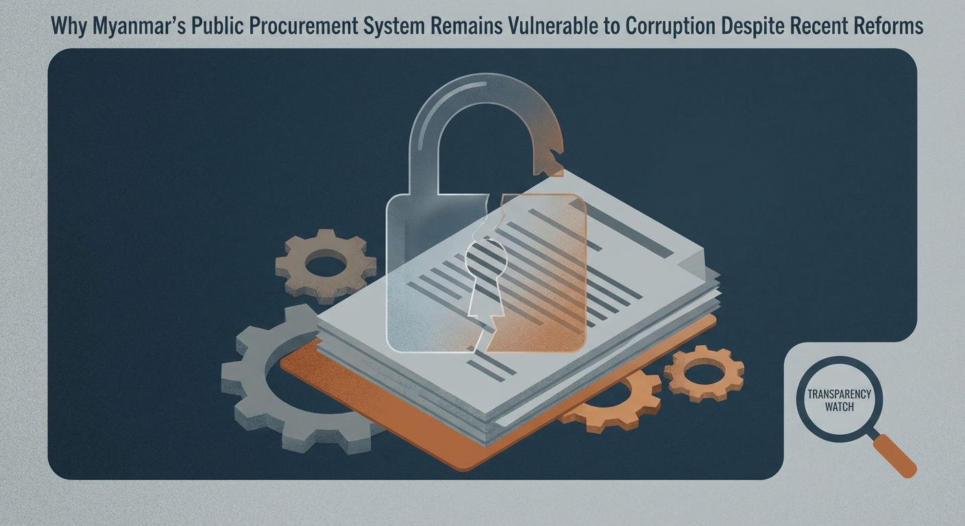 Why Myanmar's Public Procurement System Remains Vulnerable to Corruption Despite Recent Reforms — 1