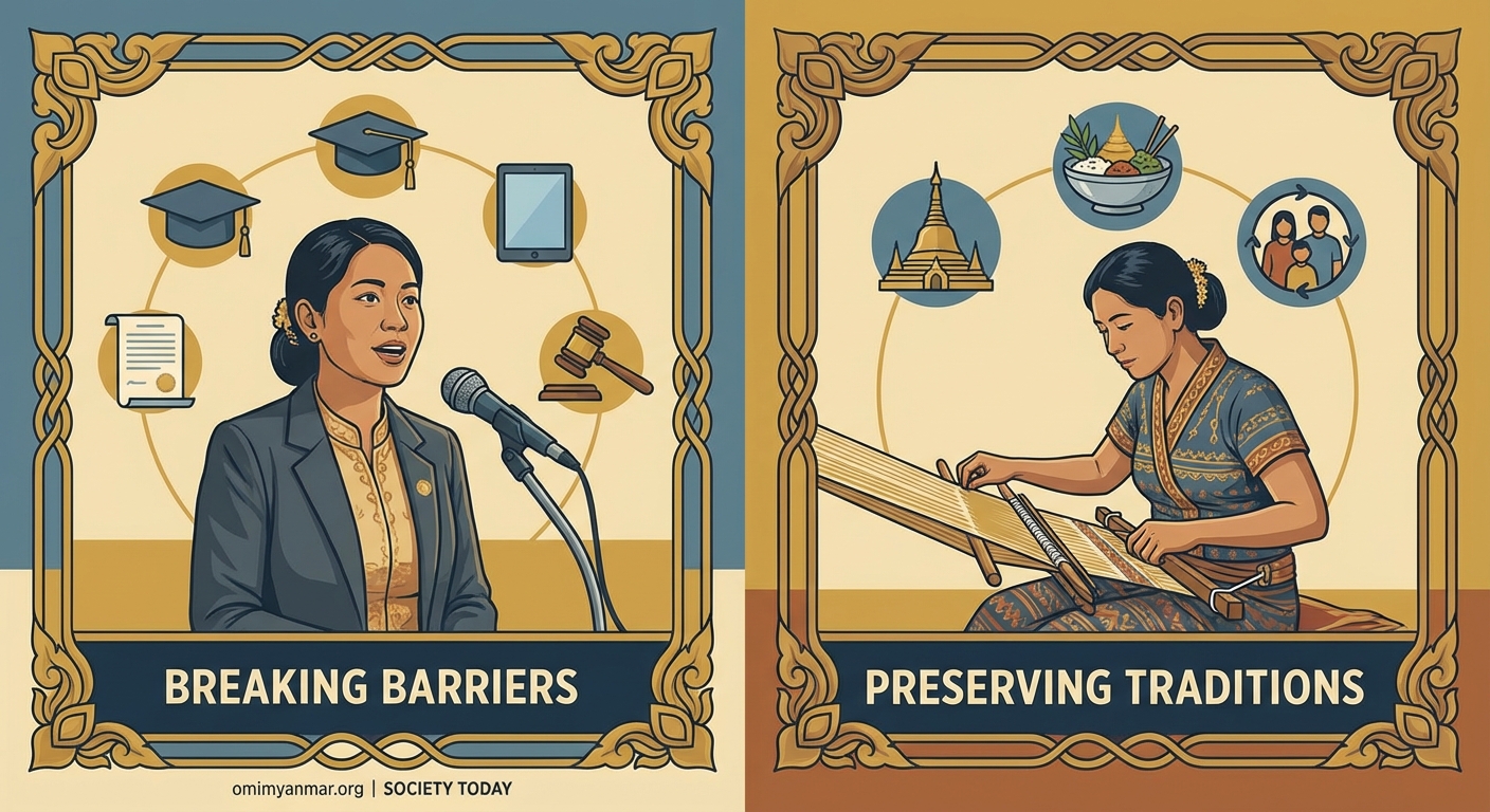 Women's Roles in Modern Myanmar: Breaking Barriers and Preserving Traditions — 1