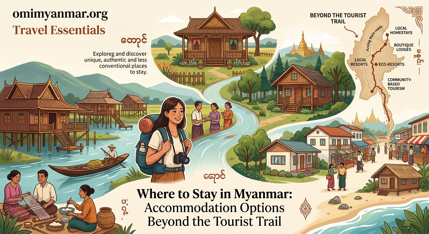 Where to Stay in Myanmar: Accommodation Options Beyond the Tourist Trail - Illustration 1