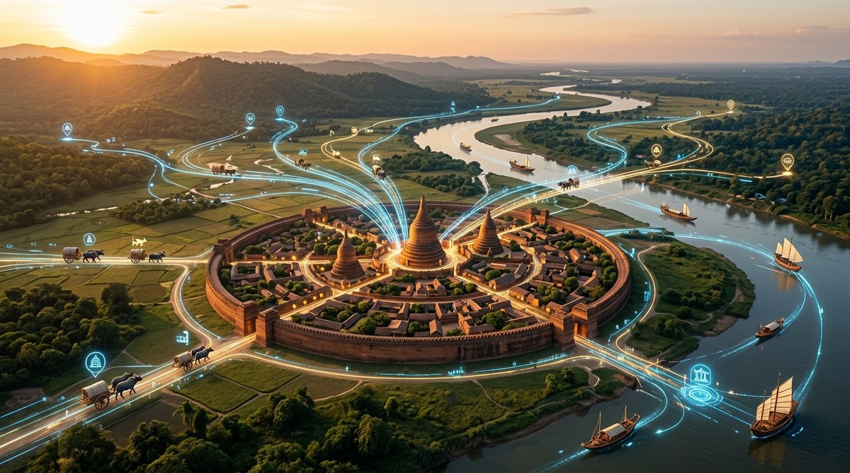 How Ancient Trade Routes Made Pyu City-States the Silicon Valley of First Millennium Asia