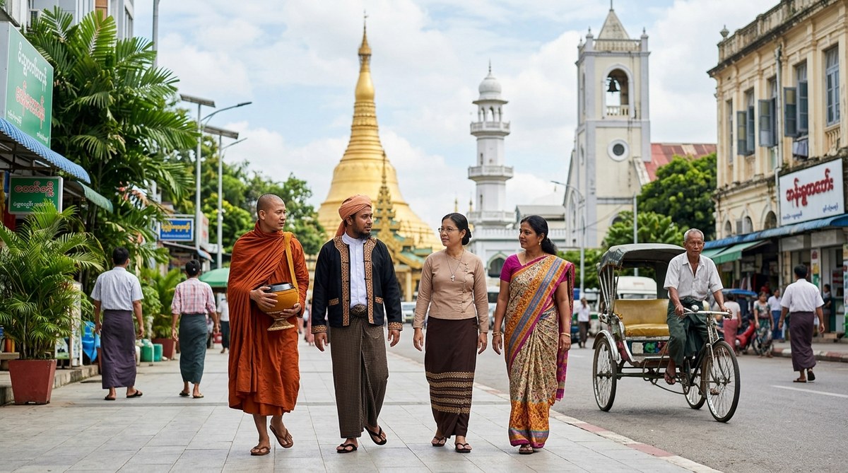 Religious Harmony and Tensions: Navigating Myanmar's Multi-Faith Communities