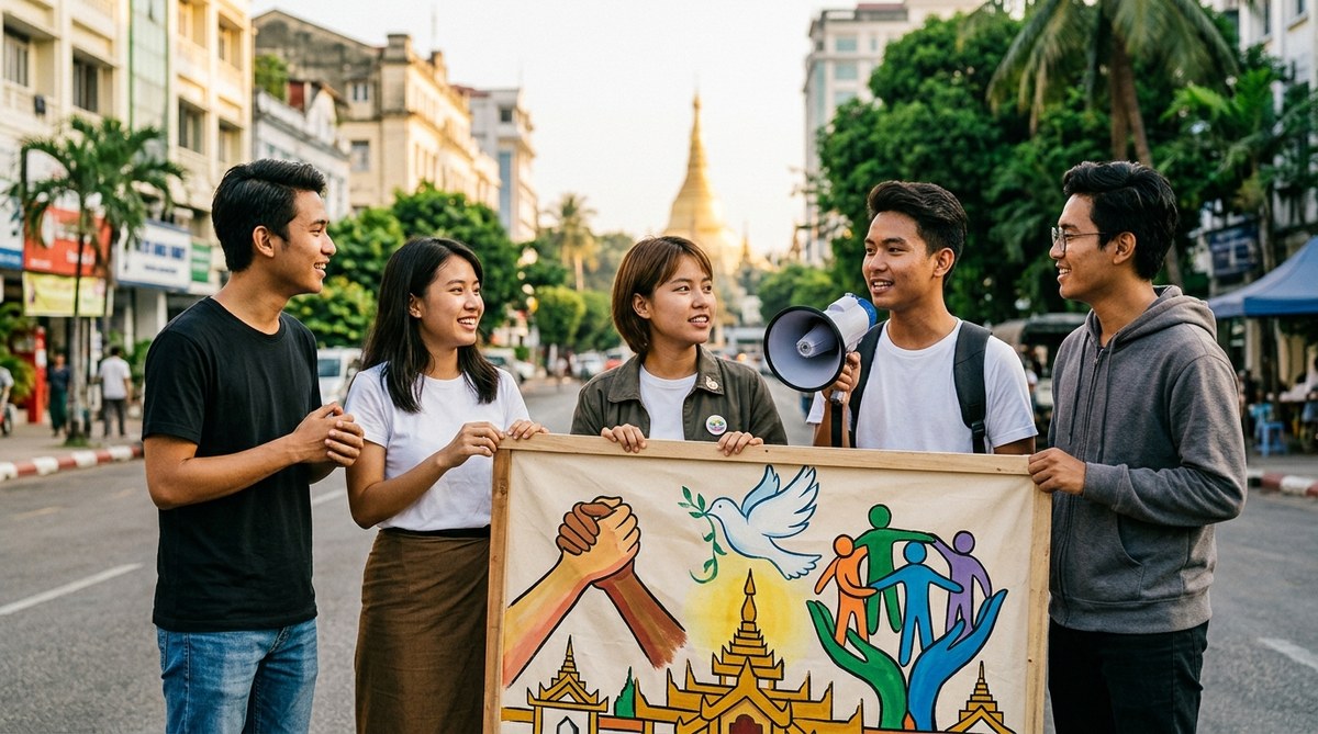 Youth Activism and Civil Society: The New Generation Shaping Myanmar's Future