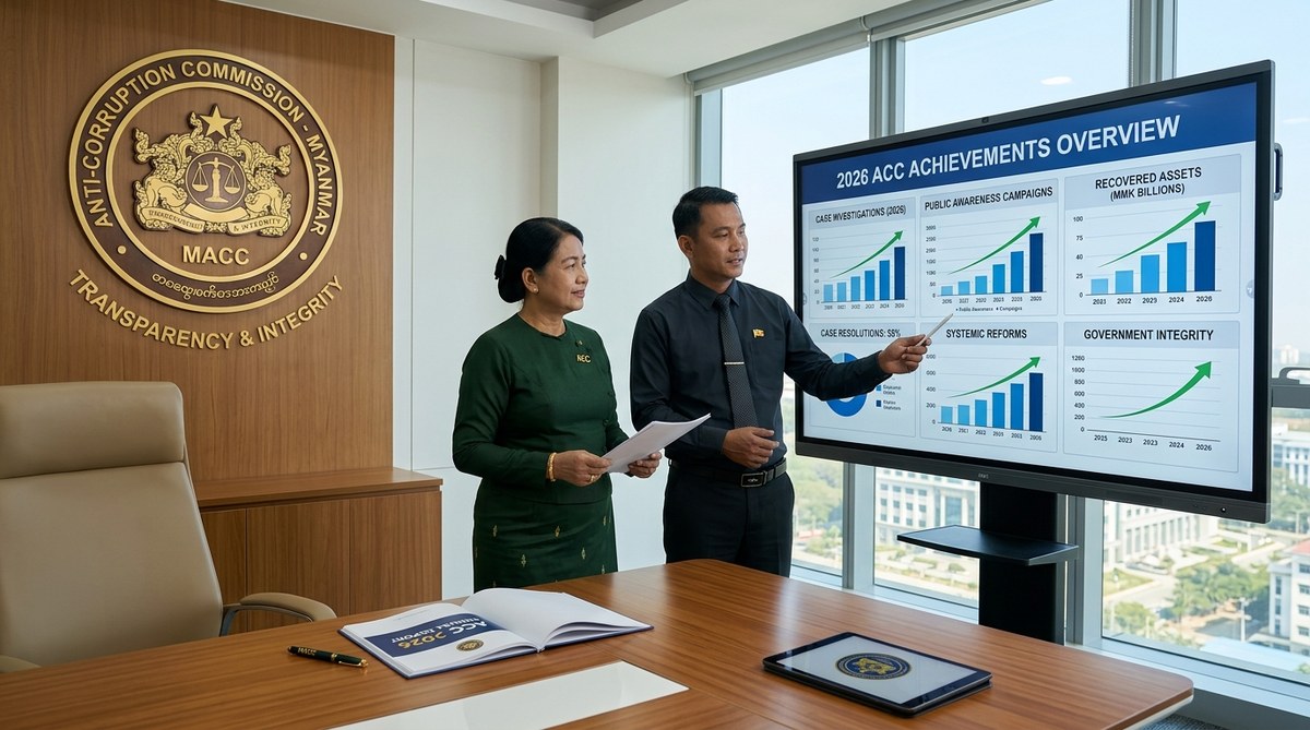 What Has Myanmar's Anti-Corruption Commission Achieved in 2026?